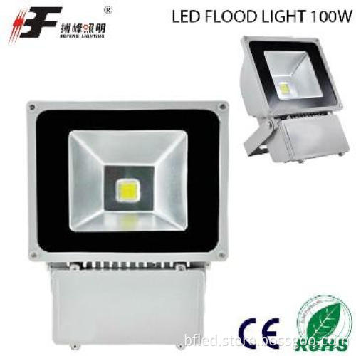 Super long lifespan 100w high efficient flood light with water and dus